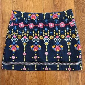 Floral skort